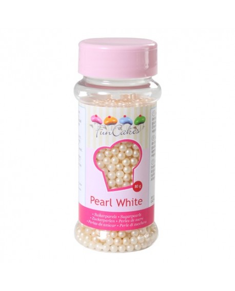 Posypka Fun Cakes 80 g PEREŁKI PERŁOWE 4mm