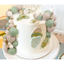 Topper BALL BALLONS Tortenaufleger