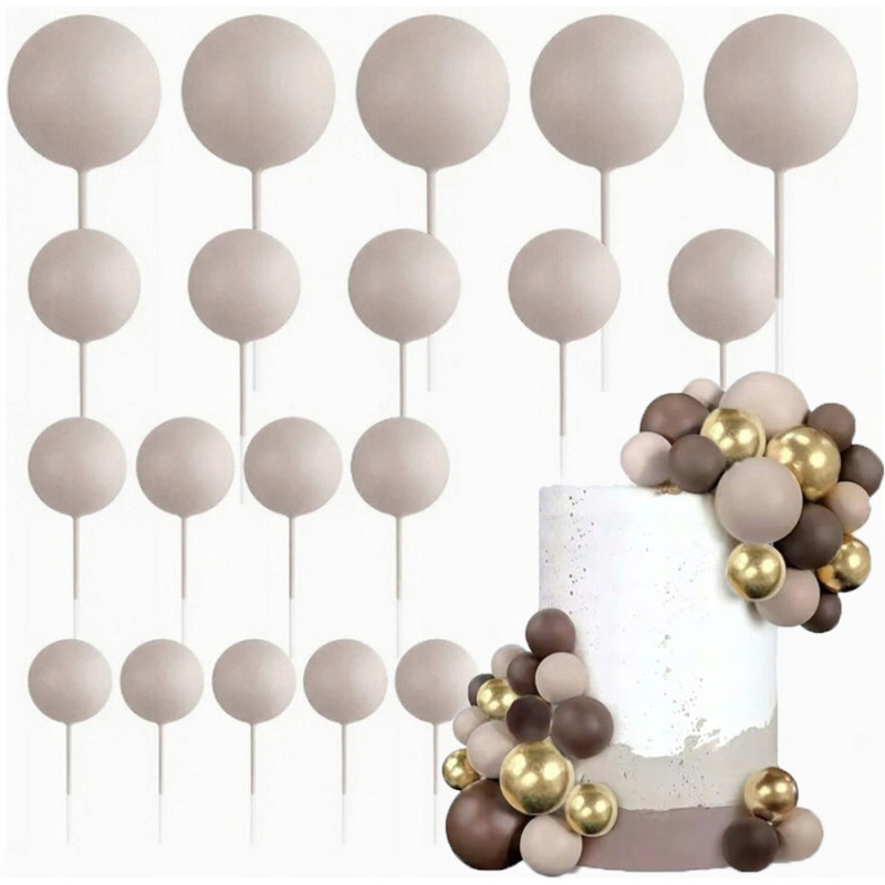 Topper BALL BALLONS Tortenaufleger