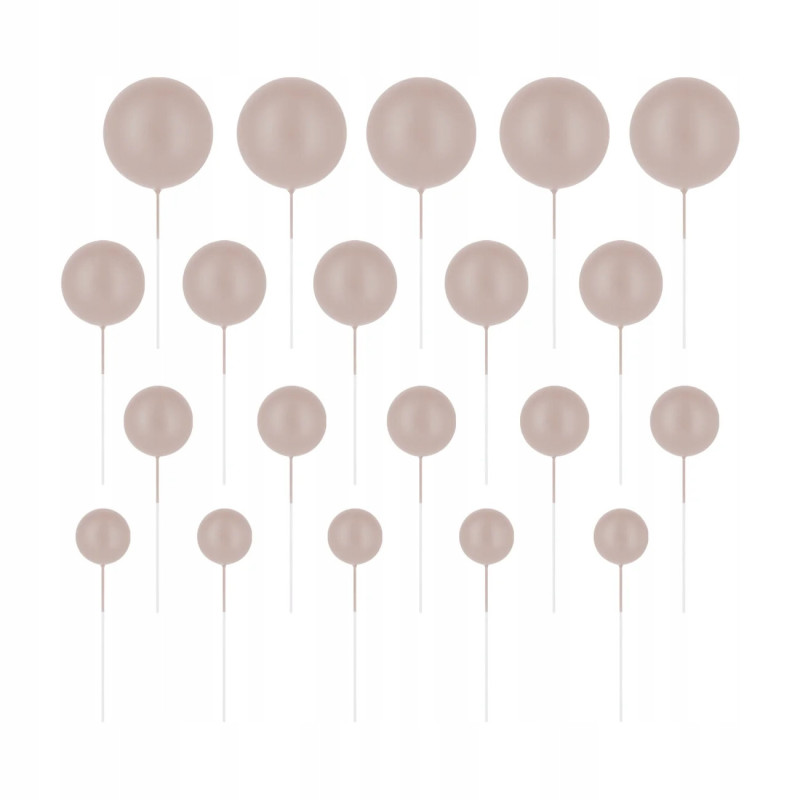 Topper BALL BALLONS Tortenaufleger