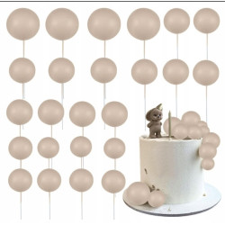 Topper BALL BALLONS Tortenaufleger
