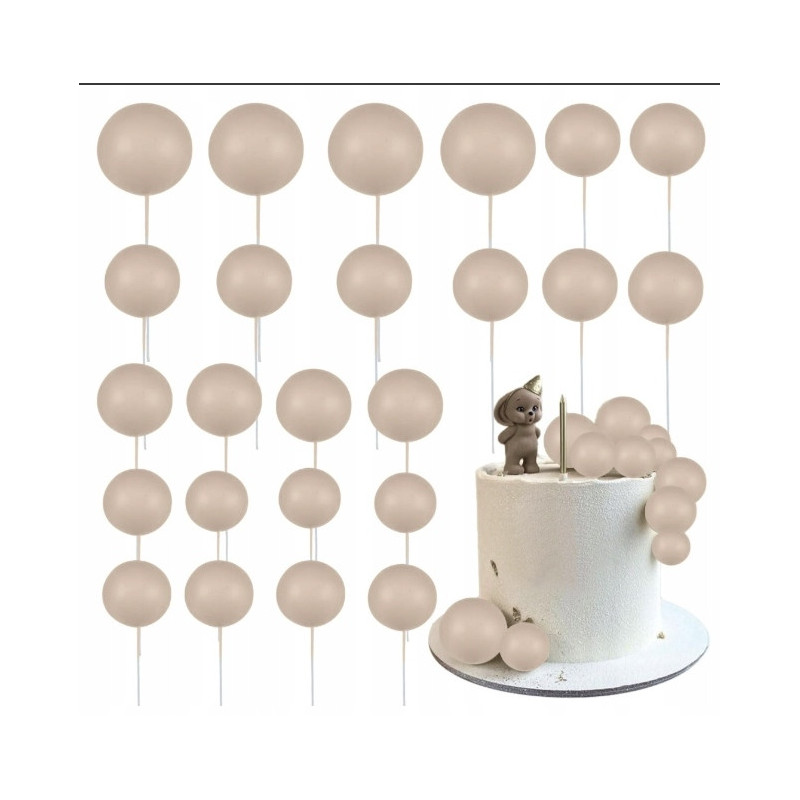 Topper BALL BALLONS Tortenaufleger