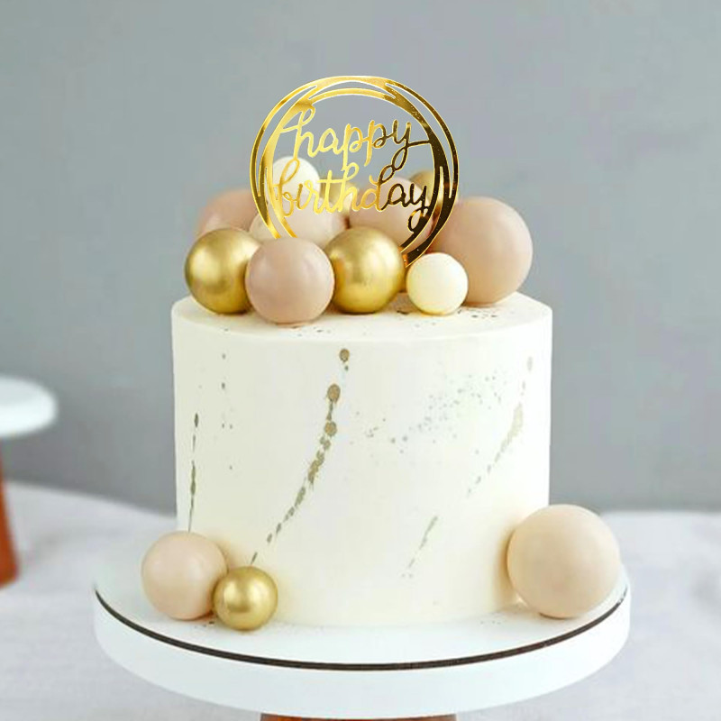 Topper BALL BALLONS Tortenaufleger