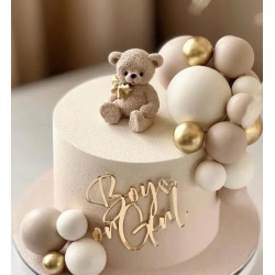 Topper BALL BALLONS Tortenaufleger