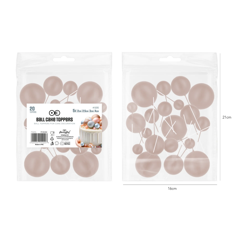 Topper BALL BALLONS Tortenaufleger