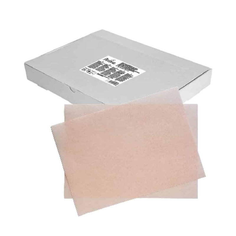 Pfirsichfarbenes Oblatenpapier 0,3 mm - 5 Blatt A4 Oblatenpapier