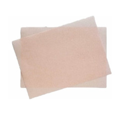 Pfirsichfarbenes Oblatenpapier 0,3 mm - 5 Blatt A4 Oblatenpapier