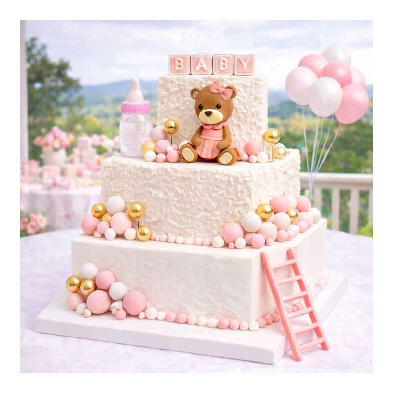 Topper BALL BALLONS Tortenaufleger