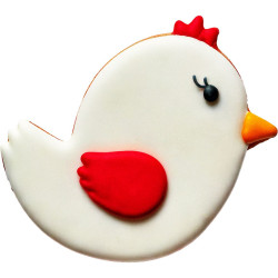 Wilton Easter Chicken Hen cookie cutter 7 cm