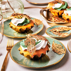 Gotowa masa do KORONEK Fun Cakes 200g Perłowe Złoto masa do koronki