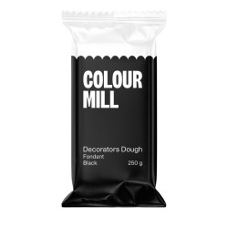 Masa cukrowa Colour Mill CZARNA 250g
