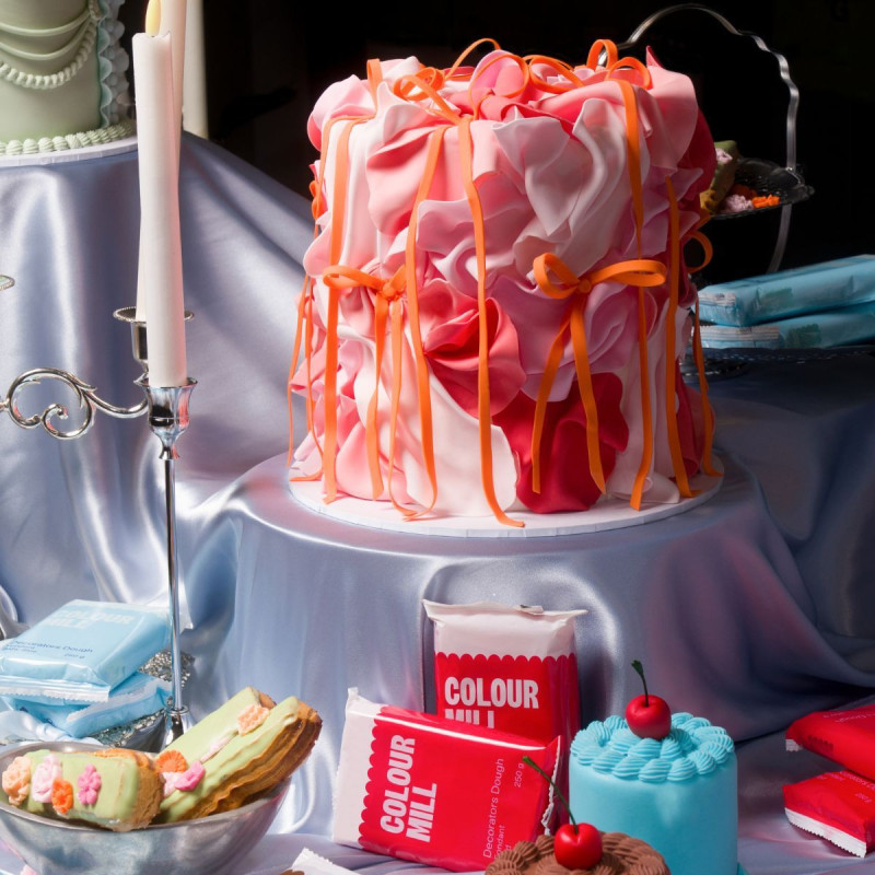 Masa cukrowa Colour Mill CZERWONA 250g