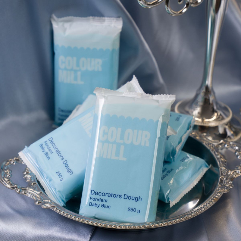 Masa cukrowa Colour Mill NIEBIESKA Baby Blue 250g