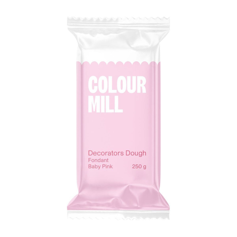 Сахарная паста Colour Mill РОЗОВАЯ, нежно-розовая, 250 г