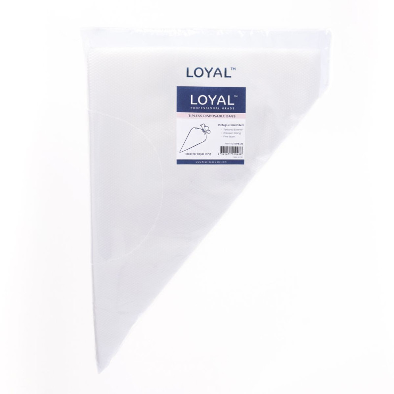 Loyal Spritzbeutelhüllen, 75 Stück, 30 cm, rutschfest