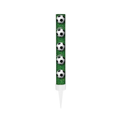 Fontána na tortu 12 cm 1 kus Futbal