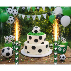 Kuchenbrunnen 12 cm 1 Stück Fußball