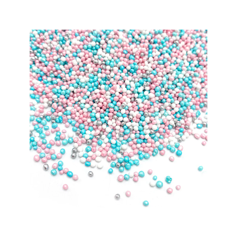 Posypka MAKARONIKI SREBRNE 300 g Decor