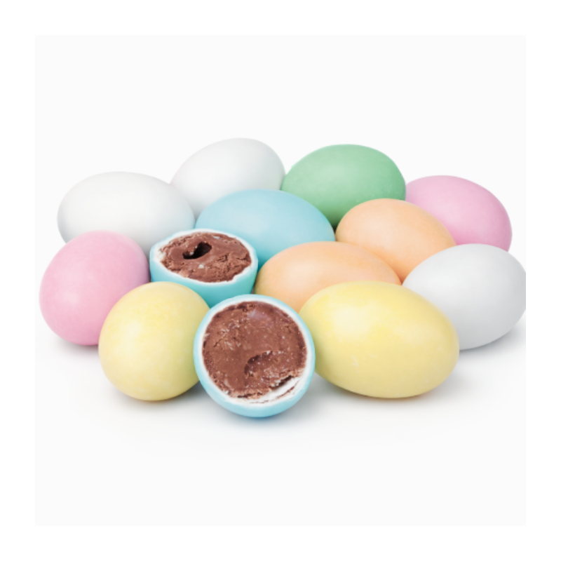 Dekorpol Pastel chocolate eggs 3 cm 160g