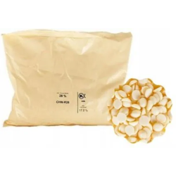 Callebaut Sicao chocolate drops WHITE CHOCOLATE 1kg Doypack