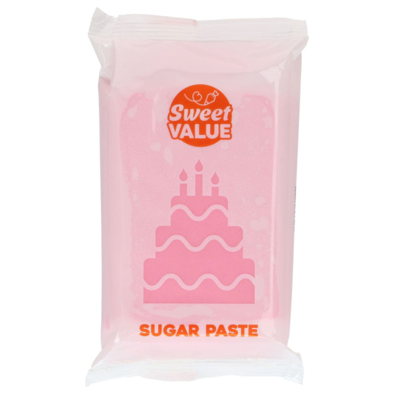 Masa cukrowa Sweet Value RÓŻOWA 200g