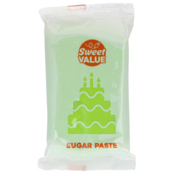 Cukrová pasta Sweet Value SVĚTLE ZELENÁ 200g