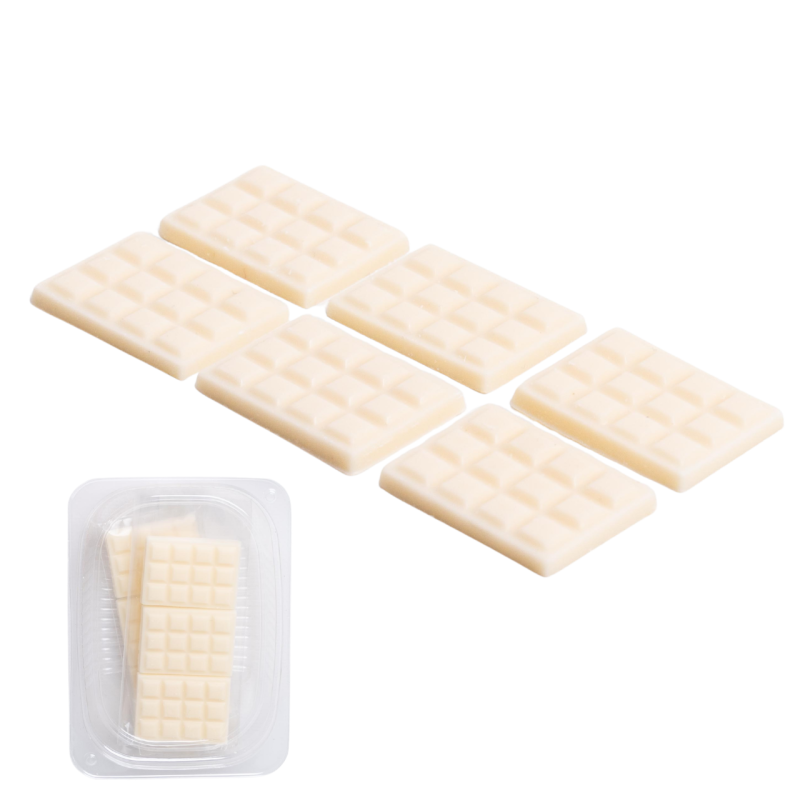 Mini czekoladki Białe 6 sztuk 25x35 mm