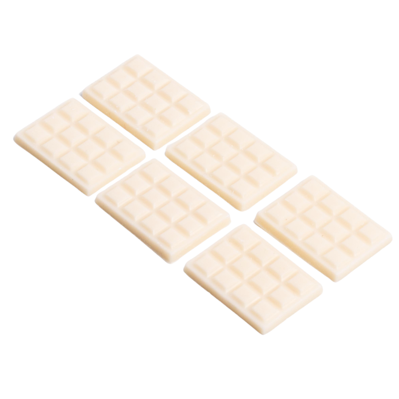 Mini czekoladki Białe 6 sztuk 25x35 mm