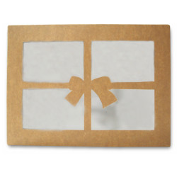 Opakowanie 31x22x8 cm BIAŁE z oknem