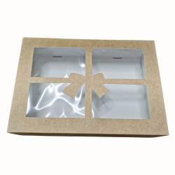 Opakowanie 31x22x8 cm BIAŁE z oknem