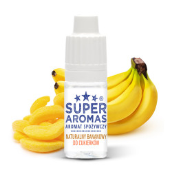 Aromat Sobucky NATURALNY BANAN 10 ml do cukierków i kremów