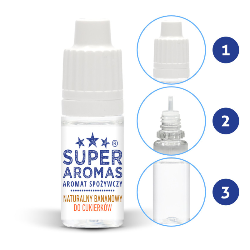 Sobucky NATÜRLICHER BANANENGESCHMACK 10 ml für Bonbons und Cremes