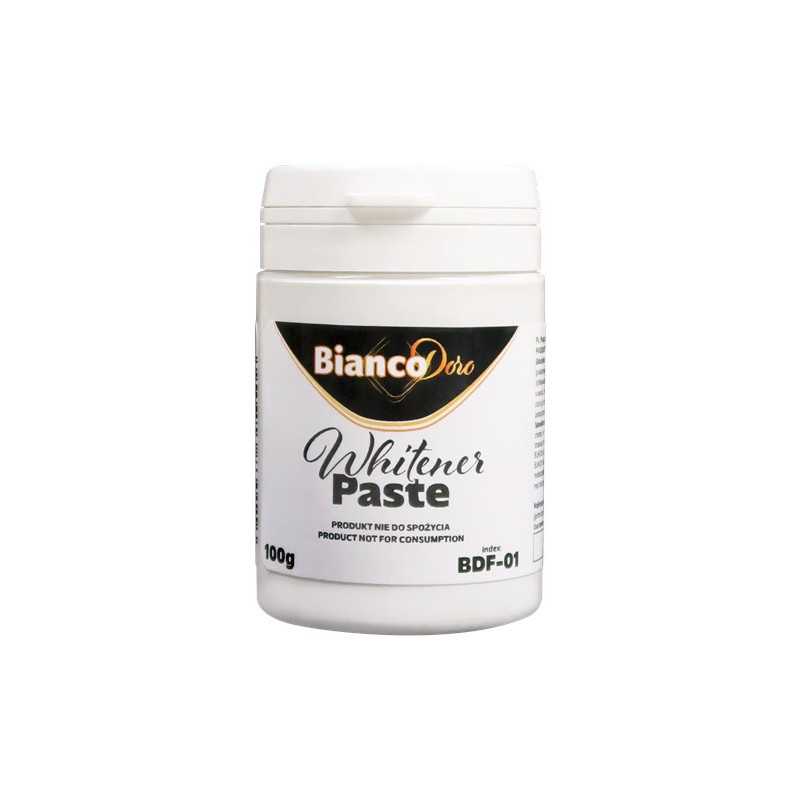 Food Colours Bianco Doro PASTA decoration dye white Bleach 100g E171