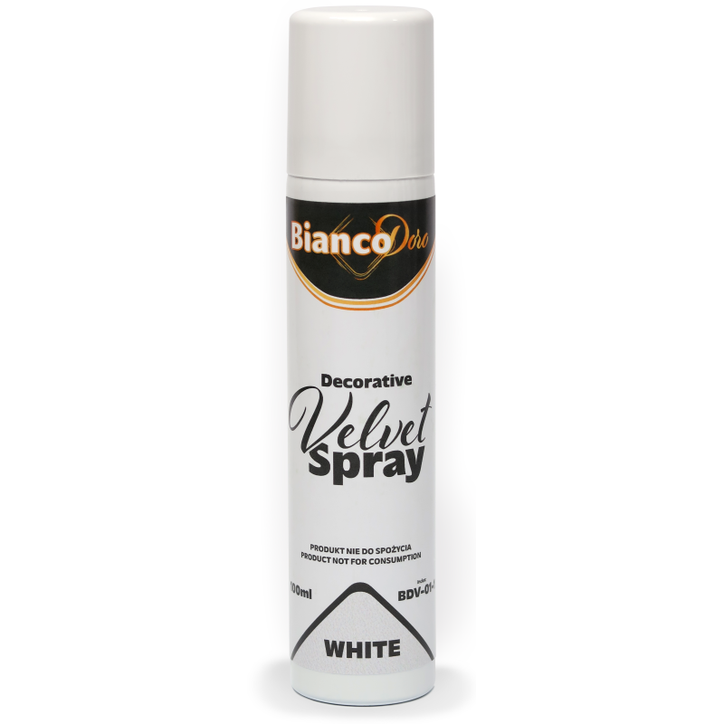 Food Colours – Lebensmittelfarben Bianco Doro SUEDE Dekorationsfarbe Spray Weiß 100ml E171