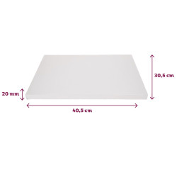 Podkład styrodur FC BIAŁY 30x40 cm