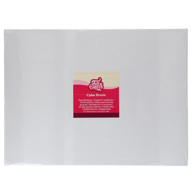 FC WHITE Styrodur cake board 30x40 cm