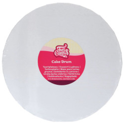 Fun Cakes styrodur base WHITE 25 cm