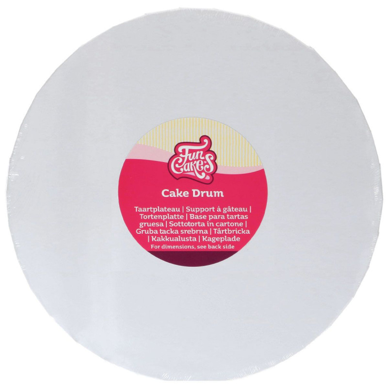 Podkład styrodur Fun Cakes BIAŁY 25 cm