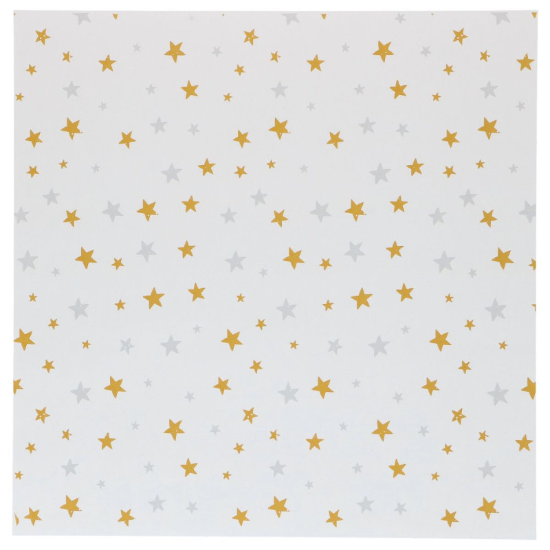 Papier do bento 25x25 cm Gwiazdki 50 szt