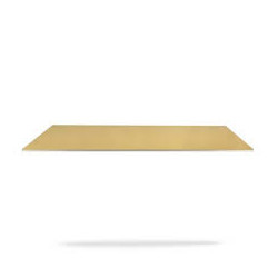 Podkład pod tort złoty prostokąt cienki 37,5x12,5 cm Makowiec Tarta