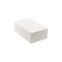 Opakowanie na ciasto 12,5x21x7 cm BIAŁE 