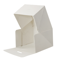 Opakowanie na ciasto 15x15x10 cm Bento BIAŁE 