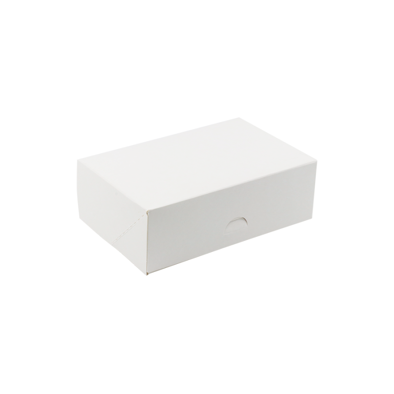 Упаковка для торта 21х14х7 см, белая.