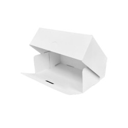 Cake packaging 21x14x7 cm WHITE