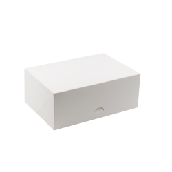 Opakowanie na ciasto 25x18x10 cm BIAŁE 