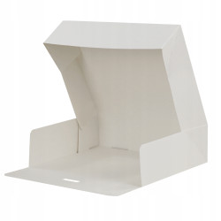 Opakowanie na ciasto 25x21x7 cm BIAŁE