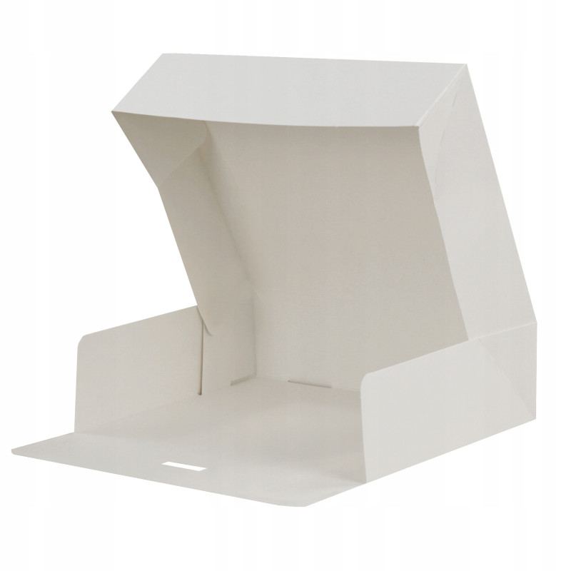 Opakowanie na ciasto 25x21x7 cm BIAŁE