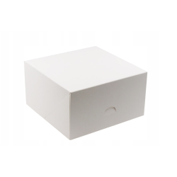 Cake packaging 26x26x12 cm WHITE