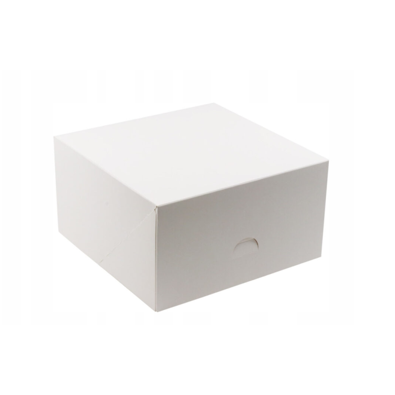 Opakowanie na ciasto 26x26x12 cm BIAŁE