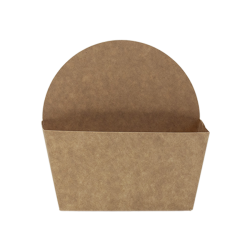 Упаковка для круассанов, бубликов и печенья, крафт-коробка 10x6 см.